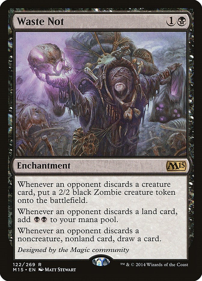 Image for Waste Not (Magic 2015 (M15)) (122) - Magic: The Gathering