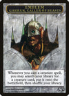 Image for Emblem - Garruk, Caller of Beasts (Magic 2014 (M14)) (13) - Magic: The Gathering
