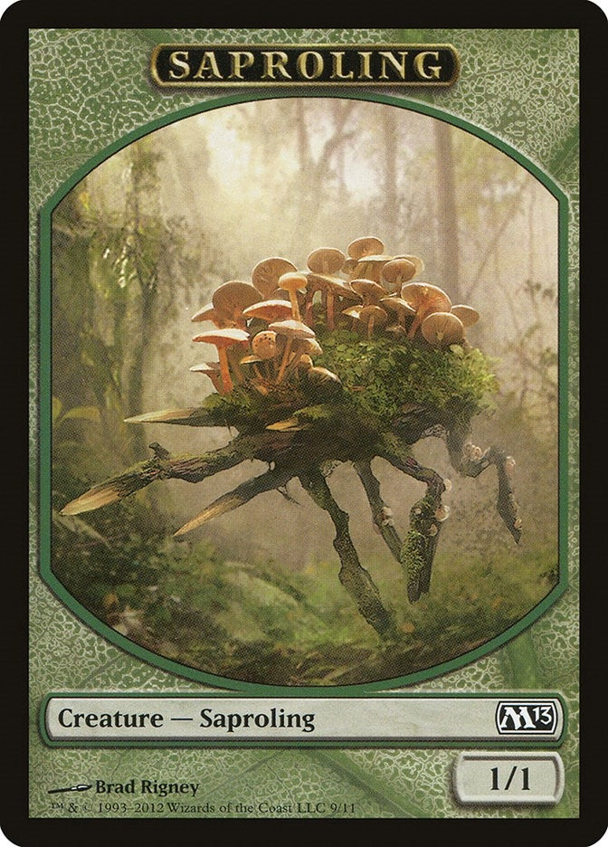 Image for Saproling Token (Magic 2013 (M13)) (9) - Magic: The Gathering