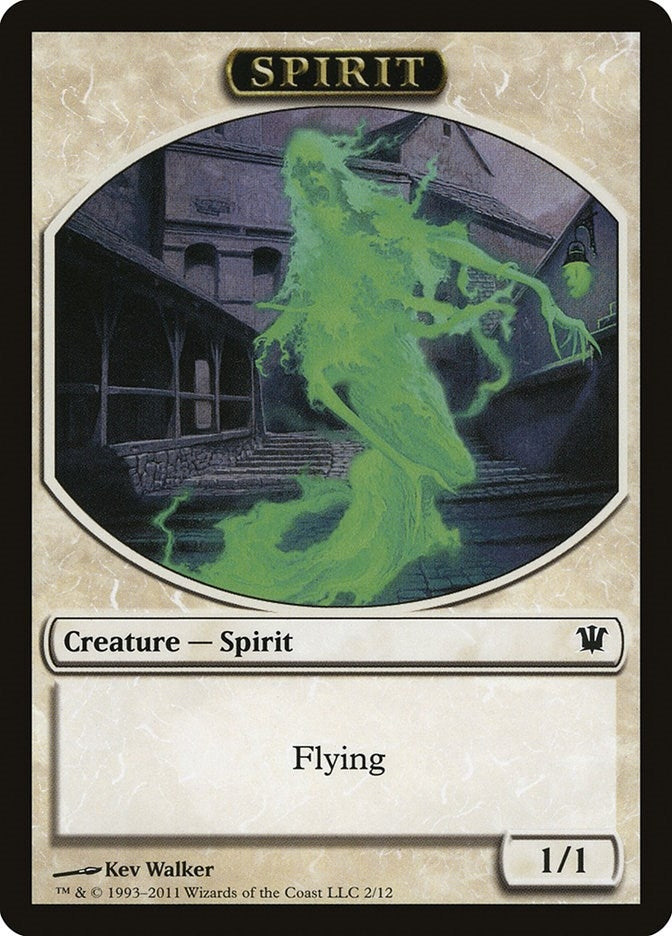 Image for Spirit Token (Innistrad) - Magic: The Gathering