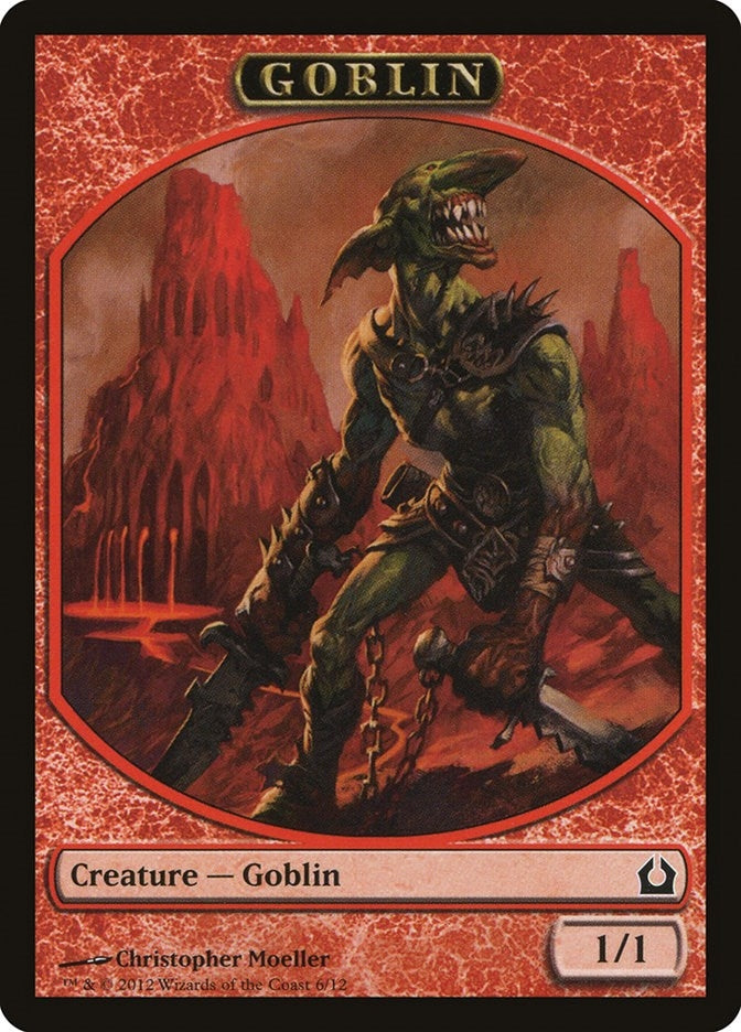 Image for Goblin Token (Return to Ravnica) (6) - Magic: The Gathering