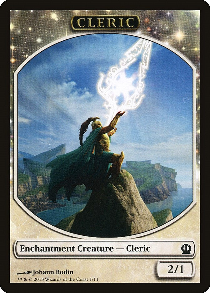 Image for Cleric Token (Theros) (1) - Magic: The Gathering