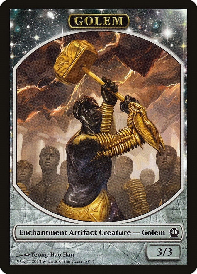 Image for Golem Token (Theros) (10) - Magic: The Gathering