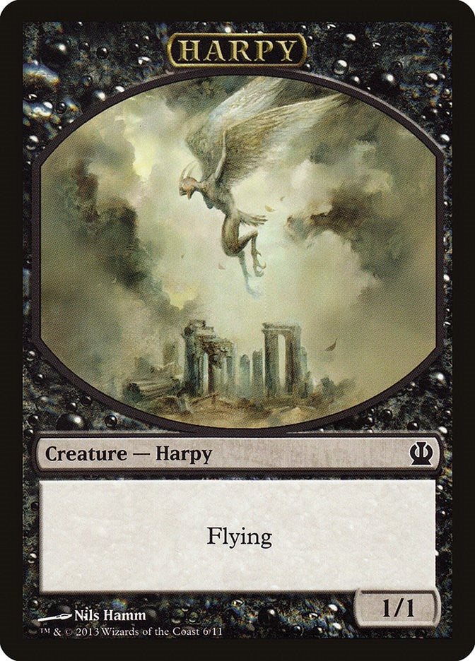 Image for Harpy Token (Theros) (6) - Magic: The Gathering