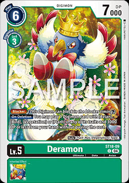 Deramon (ST18-09) - Starter Deck: Guardian Vortex (Common) [ST-18-009]