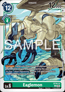 Eaglemon (ST18-13) - Starter Deck: Guardian Vortex (Uncommon) [ST-18-013]