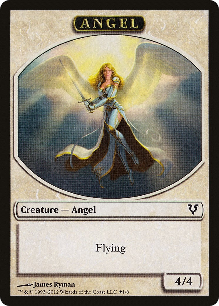 Image for Angel // Demon Double-Sided Token (Prerelease Cards) (1 // 5) - Magic: The Gathering