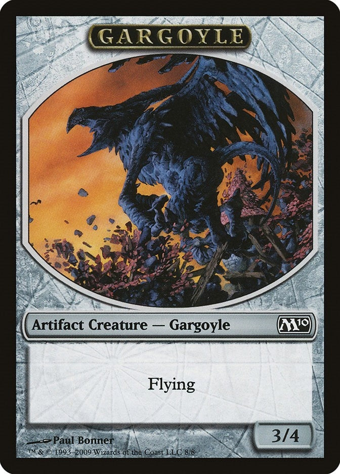 Image for Gargoyle Token (Magic 2010 (M10)) (8) - Magic: The Gathering