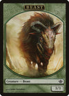 Image for Beast Token (3/3) (Duel Decks: Garruk vs. Liliana) (T1) - Magic: The Gathering