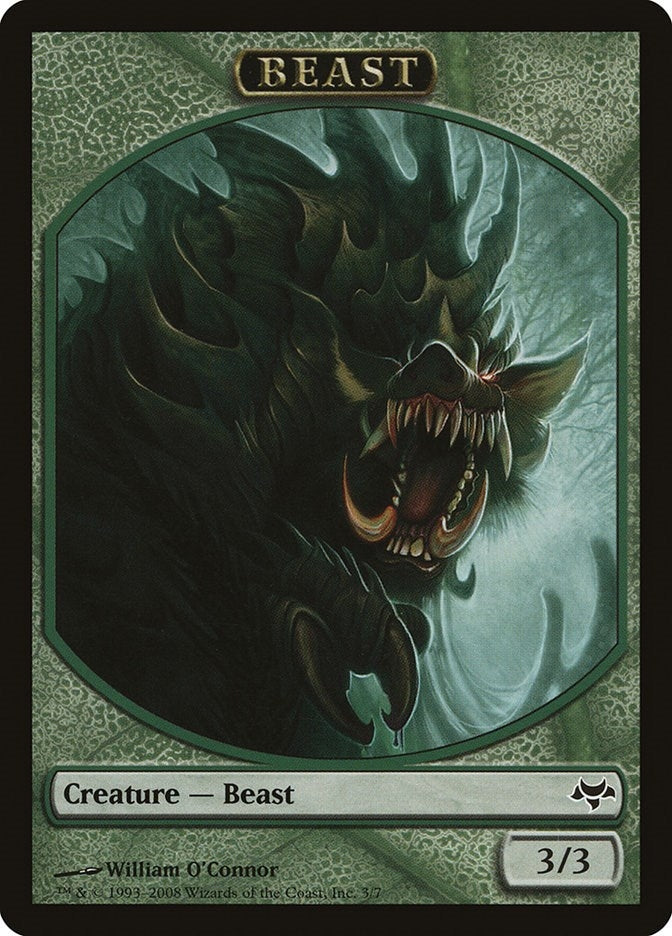 Image for Beast Token (Eventide) (3) - Magic: The Gathering