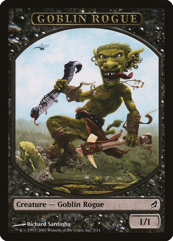 Image for Goblin Rogue Token (Lorwyn) (5) - Magic: The Gathering