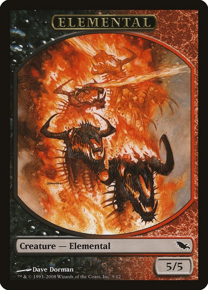 Image for Elemental Token (9) (Shadowmoor) (9) - Magic: The Gathering