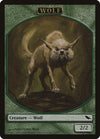 Image for Wolf Token (Shadowmoor) (7) - Magic: The Gathering