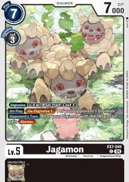 Jagamon (EX7-045) (V.1) - Digimon Liberator (Common) [EX-07-045]