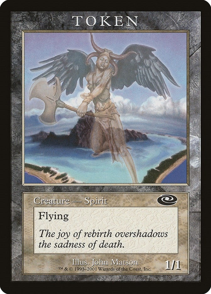 Image for Spirit Token (PLS) (Magic Player Rewards) - Magic: The Gathering