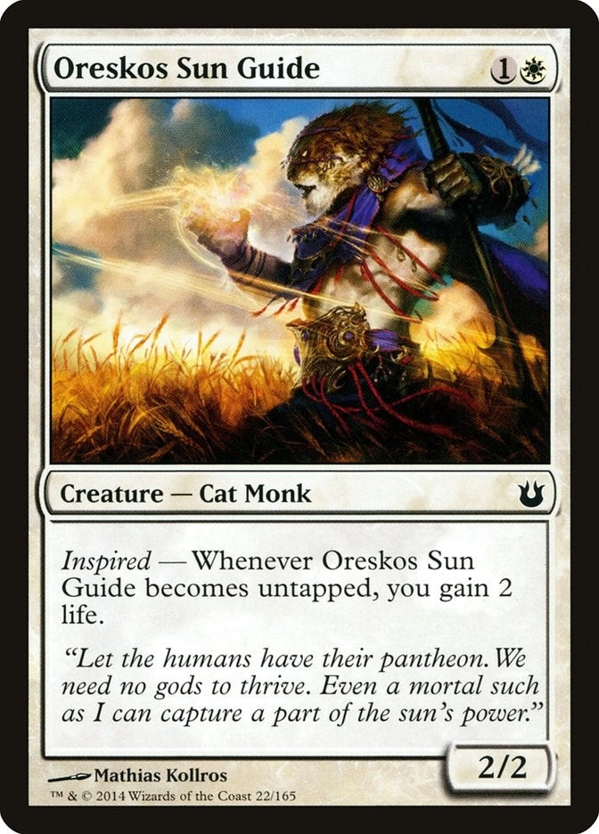 Image for Oreskos Sun Guide (Born of the Gods) (22) - Magic: The Gathering