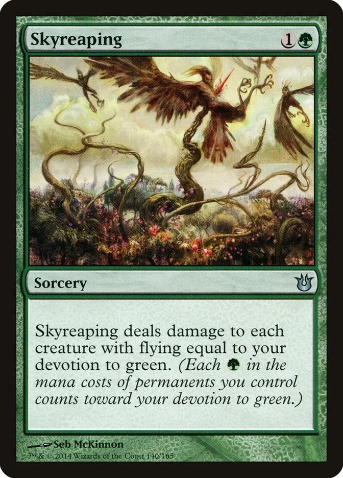 Image for Skyreaping (Born of the Gods) (140) - Magic: The Gathering