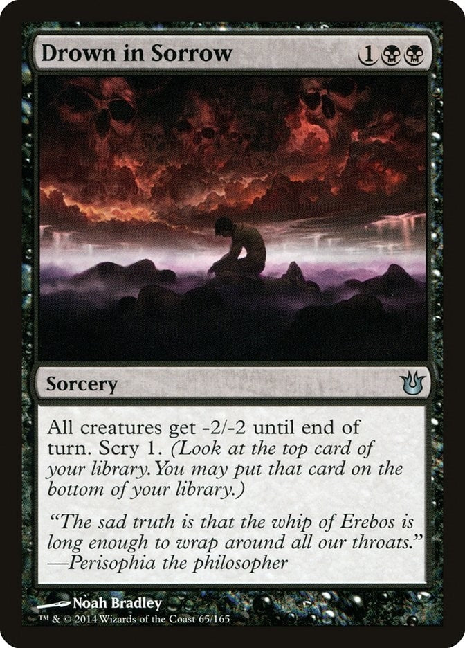 Image for Drown in Sorrow (Born of the Gods) (65) - Magic: The Gathering