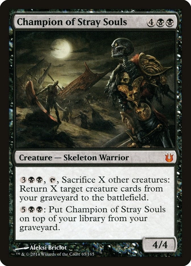Image for Champion of Stray Souls (Born of the Gods) (63) - Magic: The Gathering