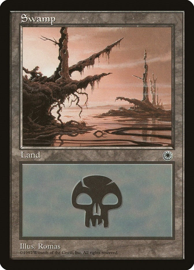 Image for Swamp (Hanging Moss) (Portal) - Magic: The Gathering