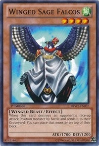 Image for Winged Sage Falcos (Battle Pack 2: War of the Giants Round 2) (BPW2-EN007) - YuGiOh