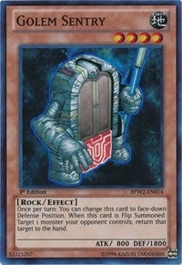 Image for Golem Sentry (Battle Pack 2: War of the Giants Round 2) (BPW2-EN014) - YuGiOh