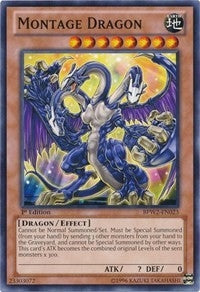 Image for Montage Dragon (Battle Pack 2: War of the Giants Round 2) (BPW2-EN023) - YuGiOh