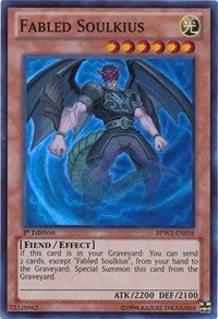 Image for Fabled Soulkius (Battle Pack 2: War of the Giants Round 2) (BPW2-EN036) - YuGiOh