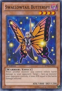 Image for Swallowtail Butterspy (Battle Pack 2: War of the Giants Round 2) (BPW2-EN047) - YuGiOh