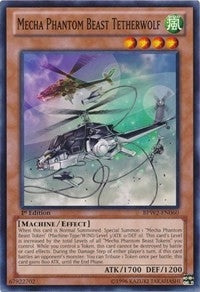 Image for Mecha Phantom Beast Tetherwolf (Battle Pack 2: War of the Giants Round 2) (BPW2-EN060) - YuGiOh