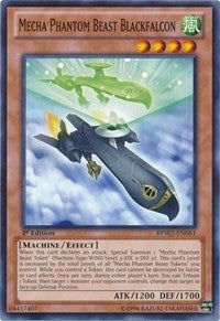 Image for Mecha Phantom Beast Blackfalcon (Battle Pack 2: War of the Giants Round 2) (BPW2-EN061) - YuGiOh
