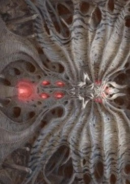 Art Series: Valgavoth, Terror Eater (V.1) - Duskmourn: House of Horror: Extras (Tip Card) [XDSK-A10]