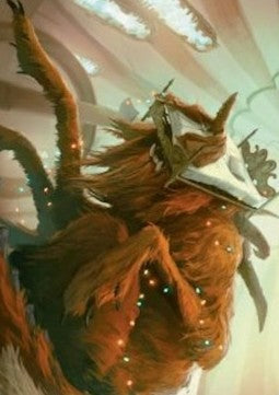 Art Series: Bedhead Beastie (V.1) - Duskmourn: House of Horror: Extras (Tip Card) [XDSK-A11]