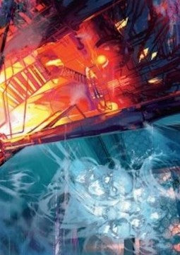 Art Series: Roaring Furnace // Steaming Sauna (V.1) - Duskmourn: House of Horror: Extras (Tip Card) [XDSK-A37]