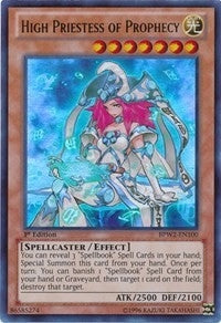 Image for High Priestess of Prophecy (Battle Pack 2: War of the Giants Round 2) (BPW2-EN100) - YuGiOh