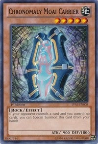 Image for Chronomaly Moai Carrier (Legacy of the Valiant) (LVAL-EN008) - YuGiOh