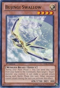 Image for Bujingi Swallow (Legacy of the Valiant) (LVAL-EN028) - YuGiOh