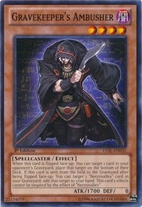 Image for Gravekeeper's Ambusher (Legacy of the Valiant) (LVAL-EN032) - YuGiOh