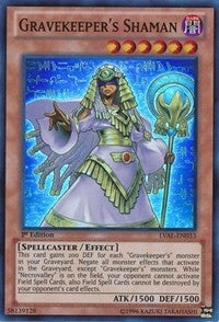 Image for Gravekeeper's Shaman (Legacy of the Valiant) (LVAL-EN033) - YuGiOh