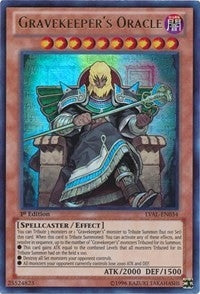 Image for Gravekeeper's Oracle (Legacy of the Valiant) (LVAL-EN034) - YuGiOh