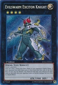 Image for Evilswarm Exciton Knight (Legacy of the Valiant) (LVAL-EN056) - YuGiOh