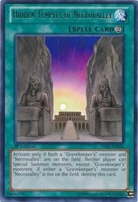 Image for Hidden Temples of Necrovalley (Legacy of the Valiant) (LVAL-EN066) - YuGiOh