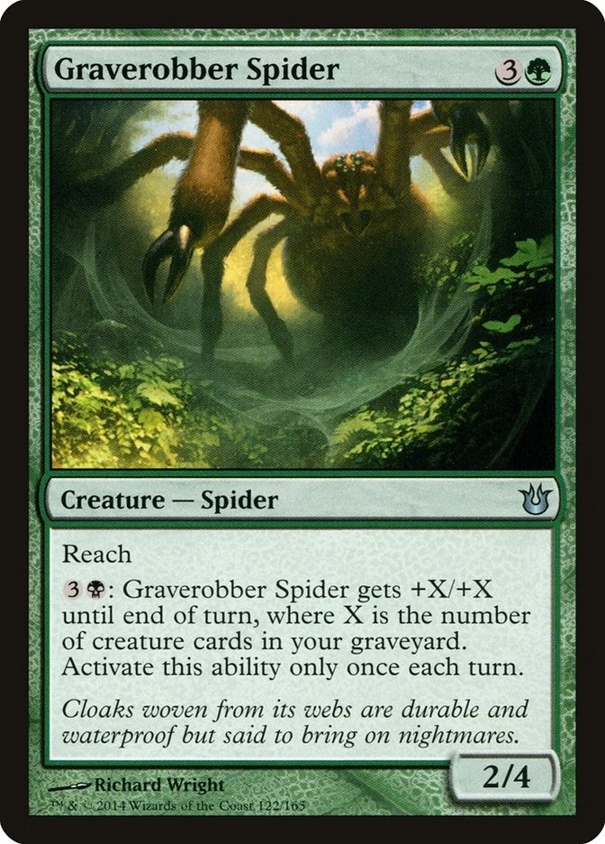 Image for Graverobber Spider (Born of the Gods) (122) - Magic: The Gathering