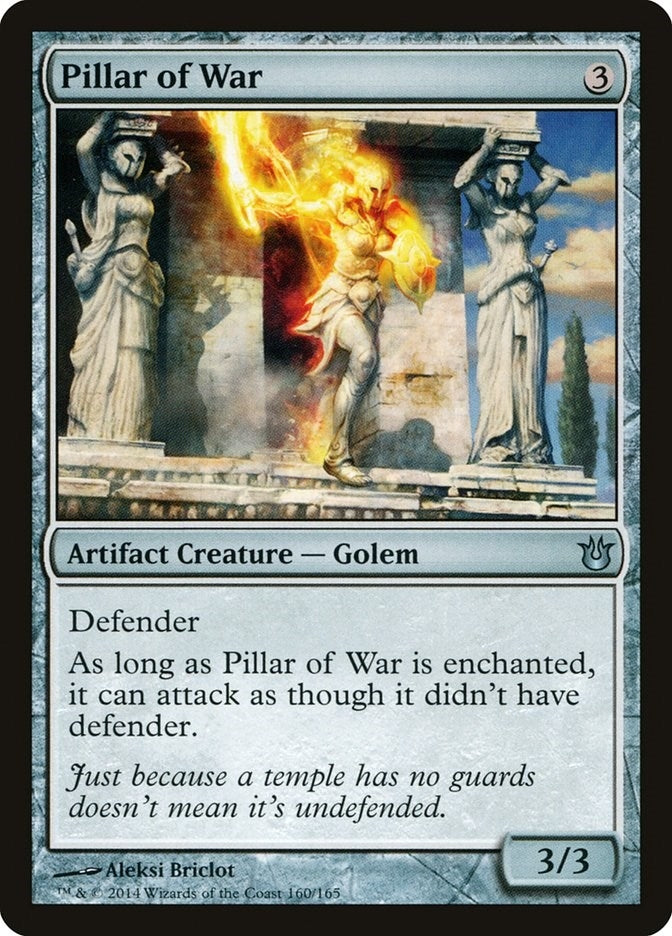 Image for Pillar of War (Born of the Gods) (160) - Magic: The Gathering