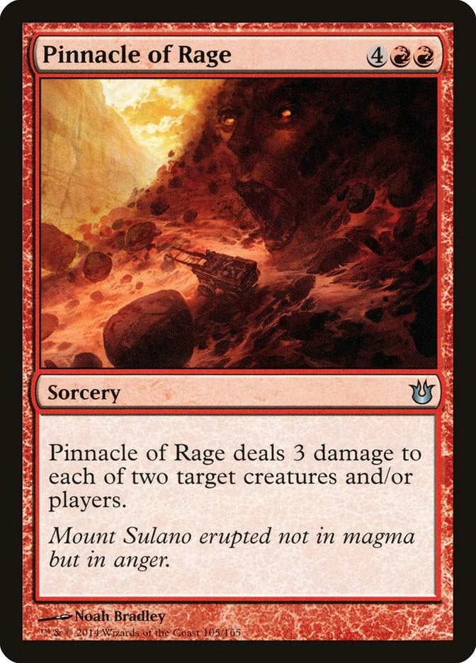 Image for Pinnacle of Rage (Born of the Gods) (105) - Magic: The Gathering