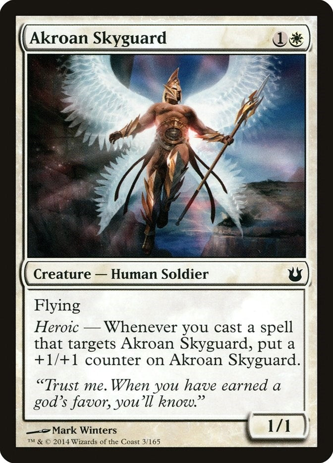 Image for Akroan Skyguard (Born of the Gods) (3) - Magic: The Gathering