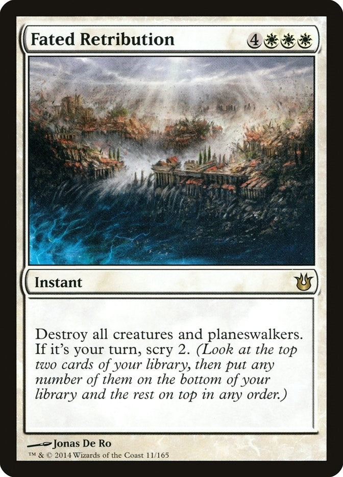 Image for Fated Retribution (Born of the Gods) (11) - Magic: The Gathering