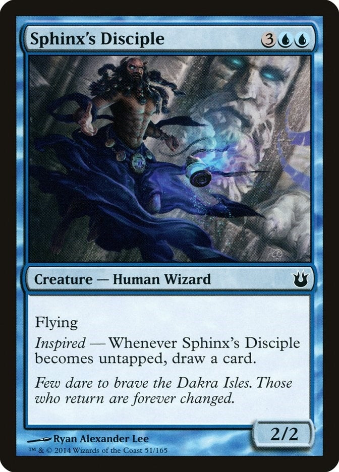 Image for Sphinx's Disciple (Born of the Gods) (51) - Magic: The Gathering