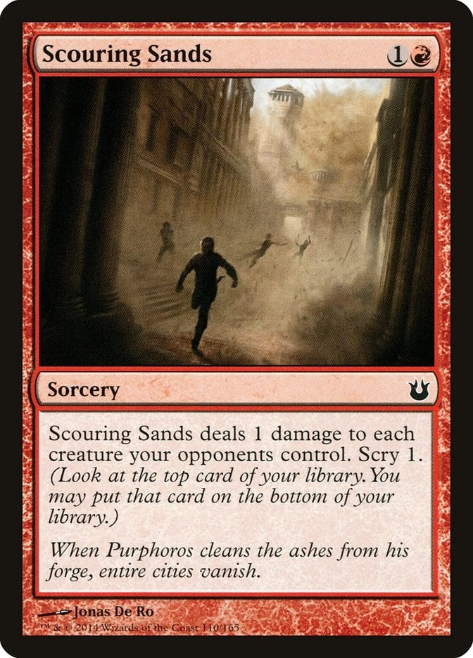 Image for Scouring Sands (Born of the Gods) (110) - Magic: The Gathering