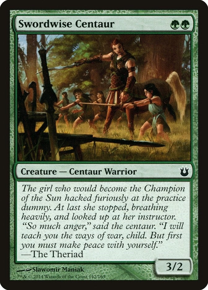Image for Swordwise Centaur (Born of the Gods) (142) - Magic: The Gathering